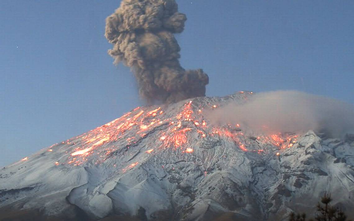 Volcán Popocatépetl: Expertos Alertan Sobre Riesgos De Aspirar La ...